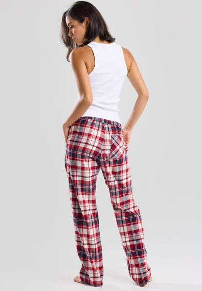 Striped Pajama Red Pants