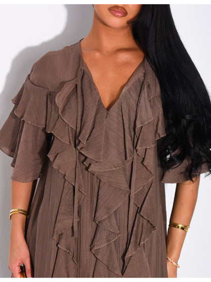 Macchiato Elegance Dress